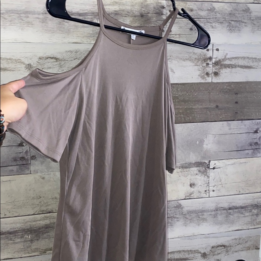 Light brown blouse